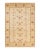 Vintage Moroccan Hand Knotted Wool Area Rug, Ivory - 6'2" X 9'0" For Sale - Image 9 of 9