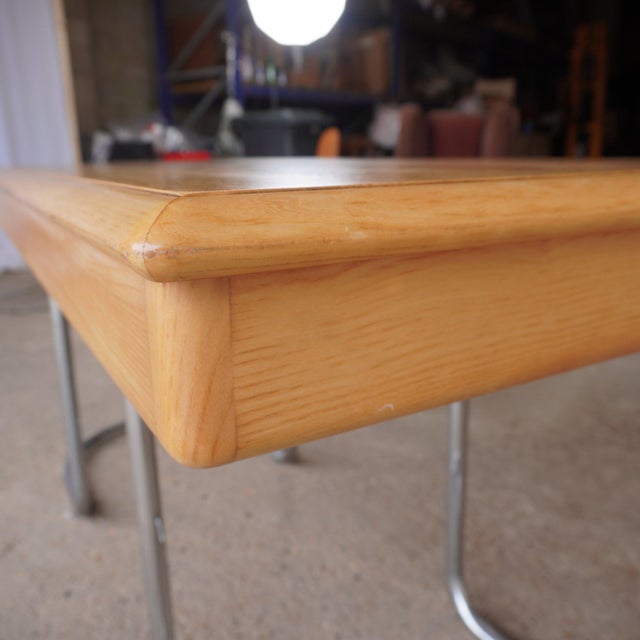Desk in Tubular Chrome For Sale - Image 12 of 18