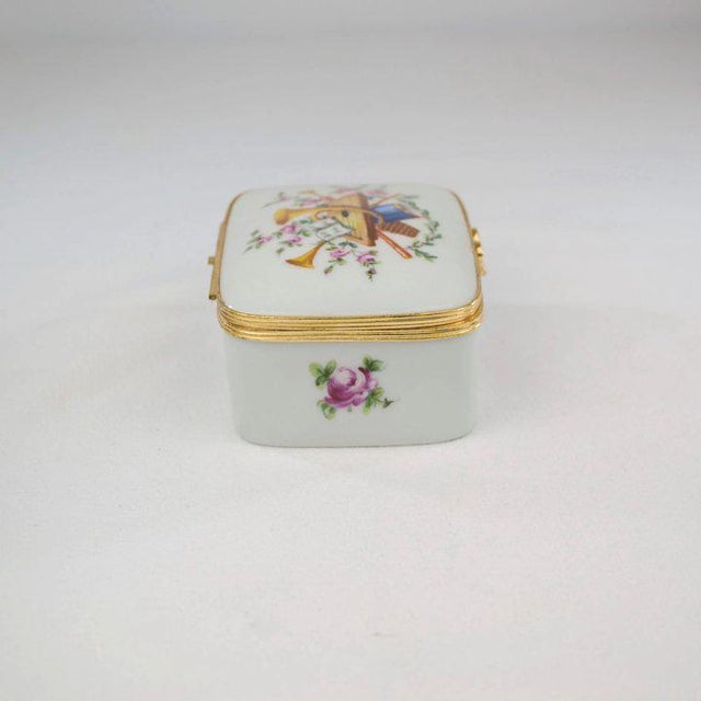 Metal Atelier LeTallec Porcelain Box For Sale - Image 7 of 10