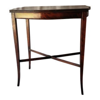 Early 20th Century Mahogany Side Table For Sale