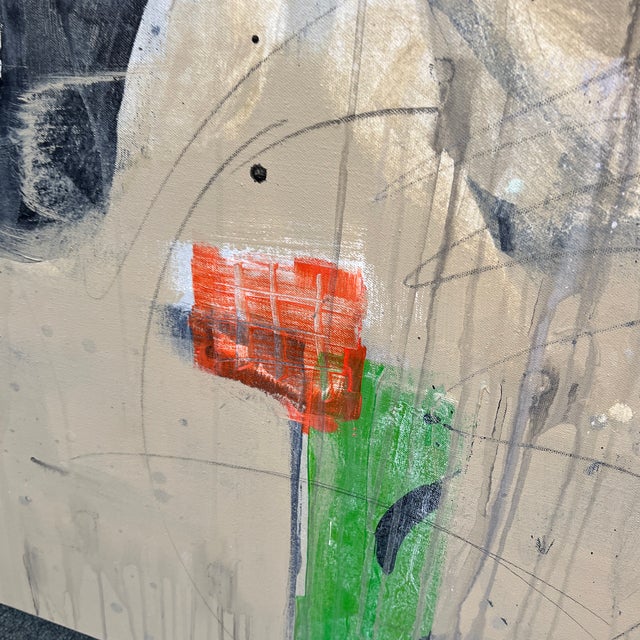 2020s Isabel Wyatt "Prayer Flag" Original Acrylic Painting For Sale - Image 5 of 13