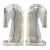 Mid-Century Art Deco Italian Onyx Stone Trojan Horse Library Bookends – A Pair For Sale