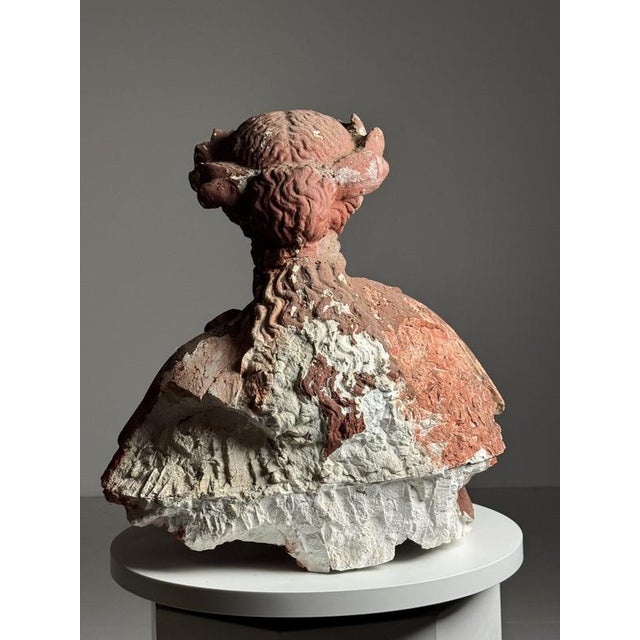 Statue of Greek Goddess, 20th Century, Plaster For Sale - Image 16 of 18