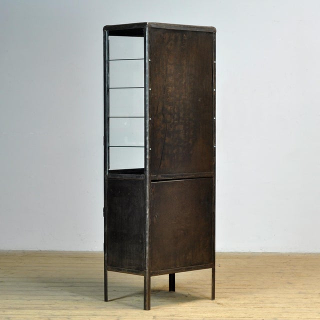 Iron Medicine Cabinet, 1950s For Sale - Image 10 of 11