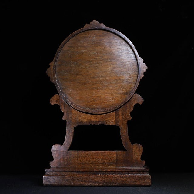 Late 20th Century Huali Rosewood Table Screen Inlaid With Mother-of-Pearl For Sale - Image 5 of 10