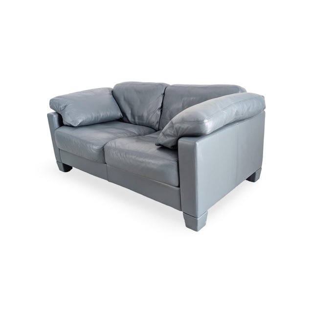 Vintage DS 17 Two-Seater Sofa in Leather from de Sede For Sale - Image 4 of 11