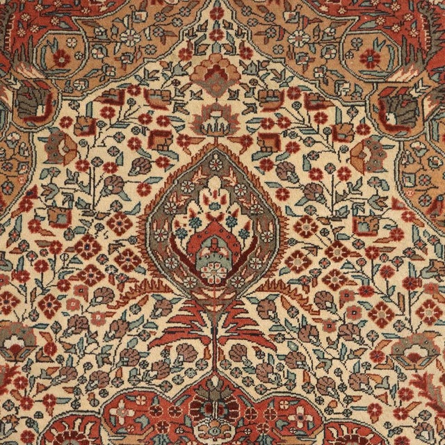 Vintage Turkish Kaisery Rug For Sale - Image 4 of 8