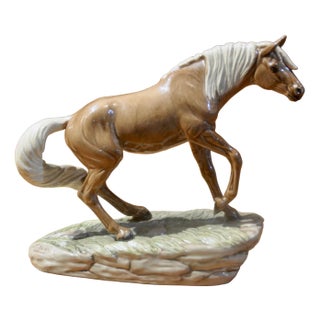 Porcelain Horse Figure, 1970s For Sale