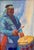 This 50-year old gouache on paper entitled "Indian Drummer" is by famed western artist Donald Putnam (1926-2007) who...