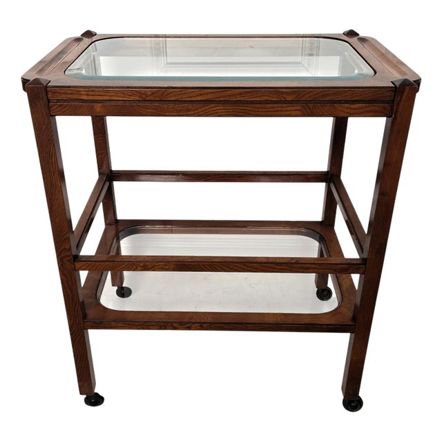 Mid-Century Art Deco Italian Liquor Cart, 1950s For Sale