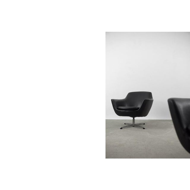 Set of Scandinavian Vintage Swivel Chairs, 1970s For Sale - Image 10 of 18