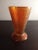 1950s 1950s Jeannette Crackled Marigold Carnival Glass Tumbler Vase For Sale - Image 5 of 6