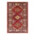 Rustic Super Kazak Red/Beige Wool Rug - 2'0'' X 2'10'' For Sale