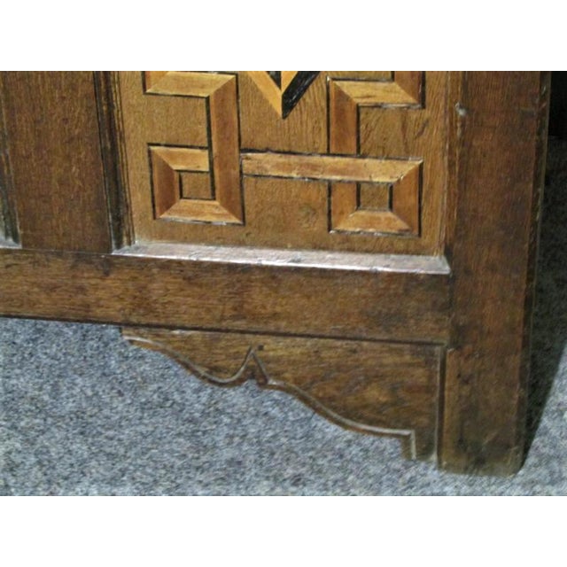Antique Renaissance Chest in Oak, Cologne, 1630s For Sale - Image 5 of 16