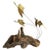 1960s Geese in Flight Sculpture on Driftwood Base For Sale - Image 13 of 13