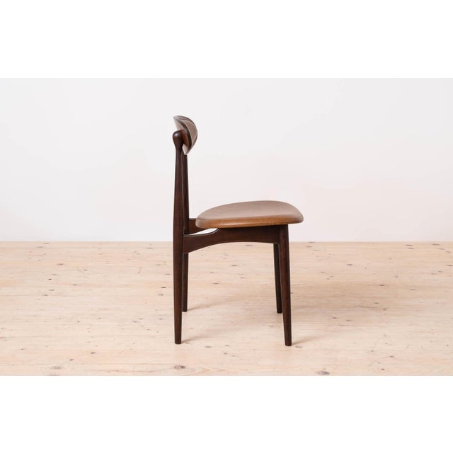 Mid-Century Modern Round Dining Table and No. 125B Chairs by Fredrik A. Kayser, 1960s, Set of 5 For Sale - Image 11 of 18