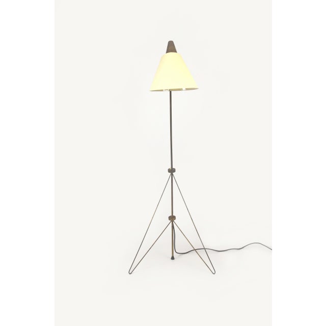 This floor lamp, called "Giraffe", was designed by Josef Hurka in the 1950s. It was produced by Napako in Czechoslovakia....