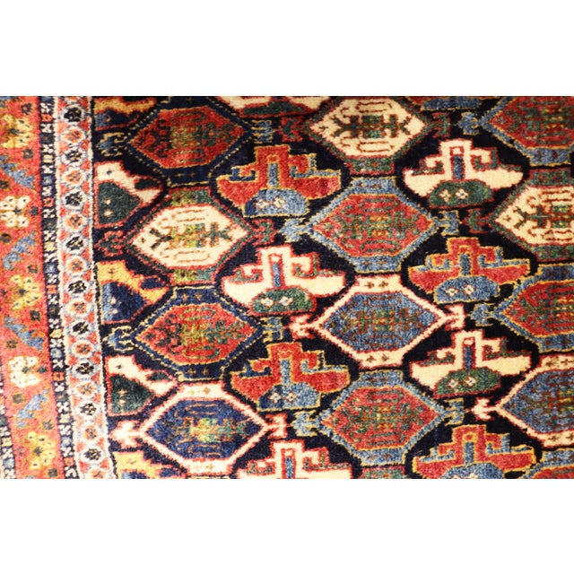 Antique Qashqai Bag/ Rug, Unusual For Sale - Image 9 of 9