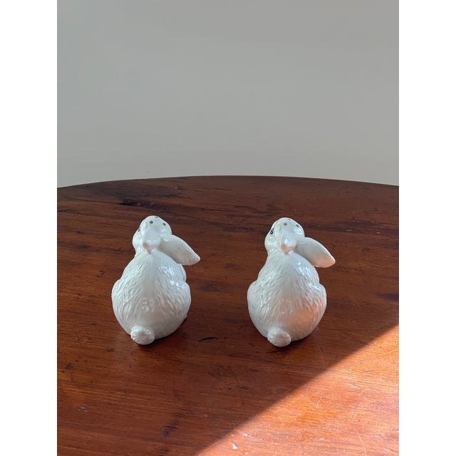Vintage Rabbit Salt and Pepper Shakers— a Pair | Chairish