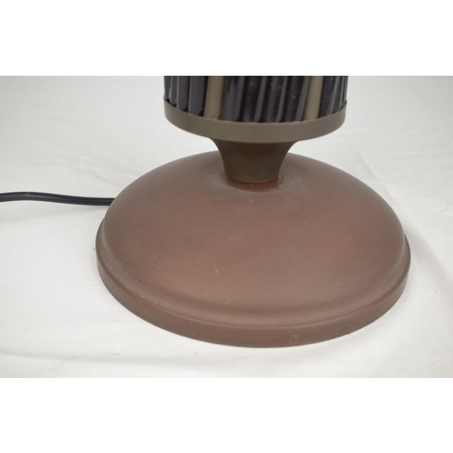 1970s Brass and Bamboo Table Lamp, Italy, 1970 For Sale - Image 5 of 9