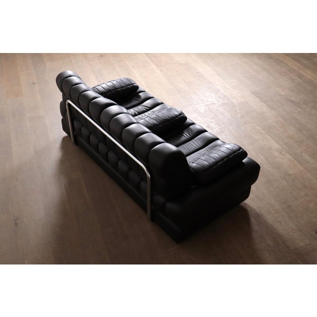 Ds-85 sofa bed by the de sede in switzerland during the 1960s. the ds-85 combines the appearance and comfort of a...