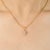 14k Gold Artisian Brilliant Cut Cluster Diamond Halo Pendant by Vr Jewels For Sale - Image 4 of 11