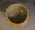 Circa 1900 Arts & Crafts copper & iron cauldron, English. Great iron side straps with swing handles. Battered finish adds...