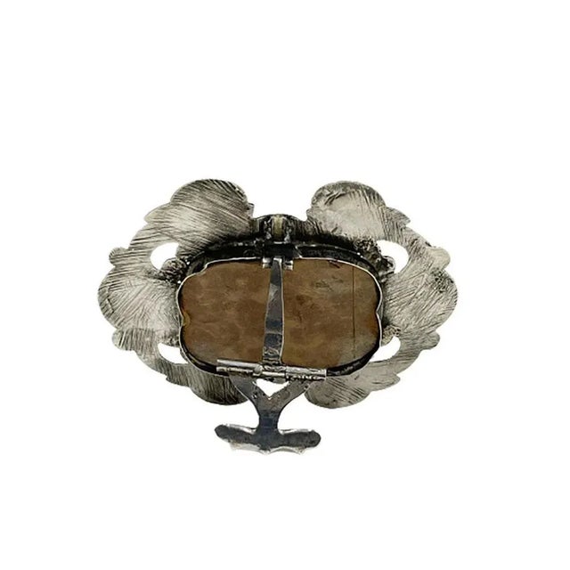 Small Dutch Photo Frame in Silver, 1865 For Sale - Image 4 of 8