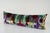 Mid-Century Modern Silk Ikat Velvet Lumbar Pillow Cover, Extra Long Decorative Bench Cushion 16'' X 50'' For Sale - Image 3 of 6