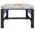 Vintage Chinese Chippendale-Style Upholstered Bench For Sale In San Francisco - Image 6 of 9