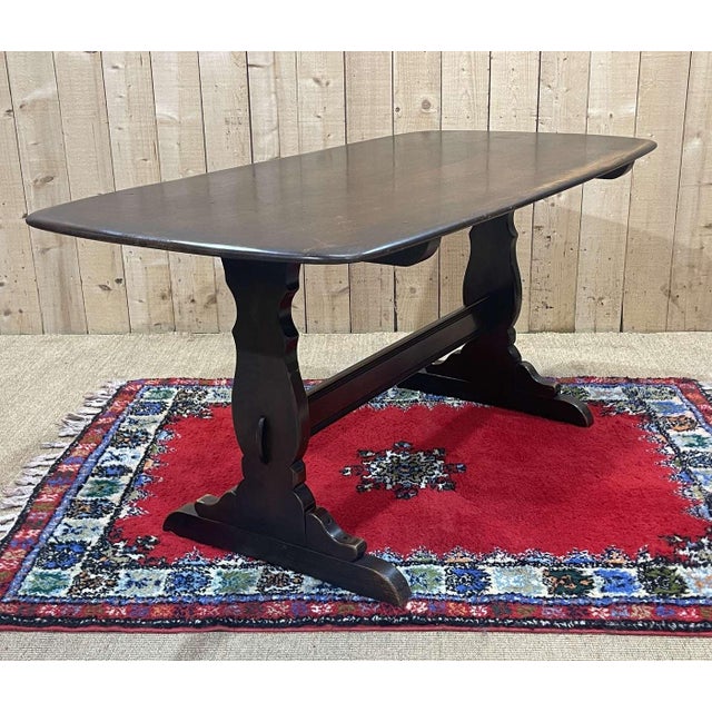 Vintage Table in Elm from Ercol, 1970s For Sale - Image 10 of 12