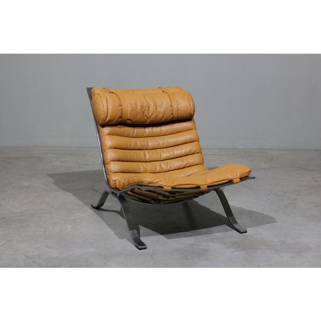 Animal Skin Model Ari Lounge Chair by Arne Norell for Arne Norell Ab, 1960s For Sale - Image 7 of 7
