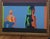 Pop Art Large Contemporary Neon Art Oil on Canvas Painting 1980s Pop Art For Sale - Image 3 of 11