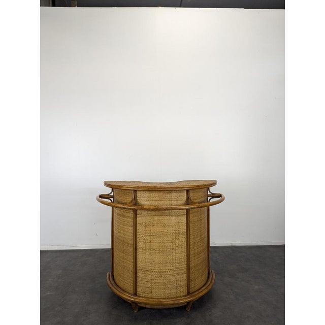 Rattan Bar Counter, 1980s, in Very Good conditions.