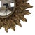 1970s Small Rococo Italian Sunburst Mirror, 1960s For Sale - Image 5 of 16