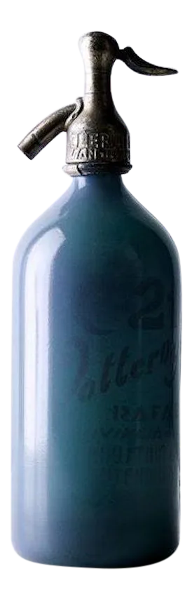 1930's Vintage Lourdes Seltzer 3/4 Liter Bottle