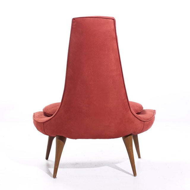 Karpen of California Mid Century Slipper Chair - Pair For Sale - Image 9 of 12