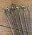 Rustic Vintage Brass and Metal Skewers With Brass Animal Finials - 6 pcs For Sale - Image 3 of 4