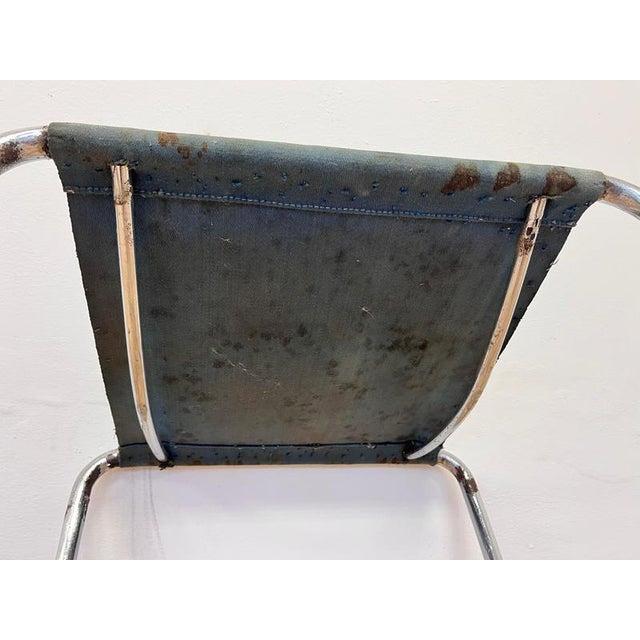 Marcel Breuer Bauhaus Chrome B8 Stool attributed to Marcel Breuer, 1930s For Sale - Image 4 of 8