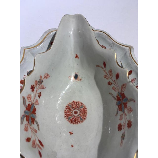 Porcelain Sauce Terrin with Floral Decor by Richard Ginori, Italy, 18th Century For Sale - Image 15 of 18