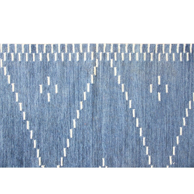 Late 20th Century Vintage Indian Kilim Rug For Sale - Image 5 of 15