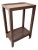 Karl Springer Toffee Telephone Side Table For Sale