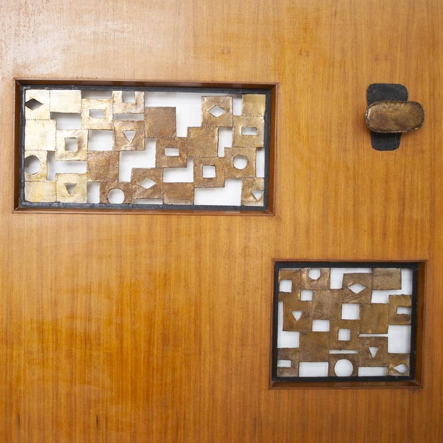 Coat Hangers in Wood and Metal, Italy, 1960s, Set of 2 For Sale - Image 10 of 15