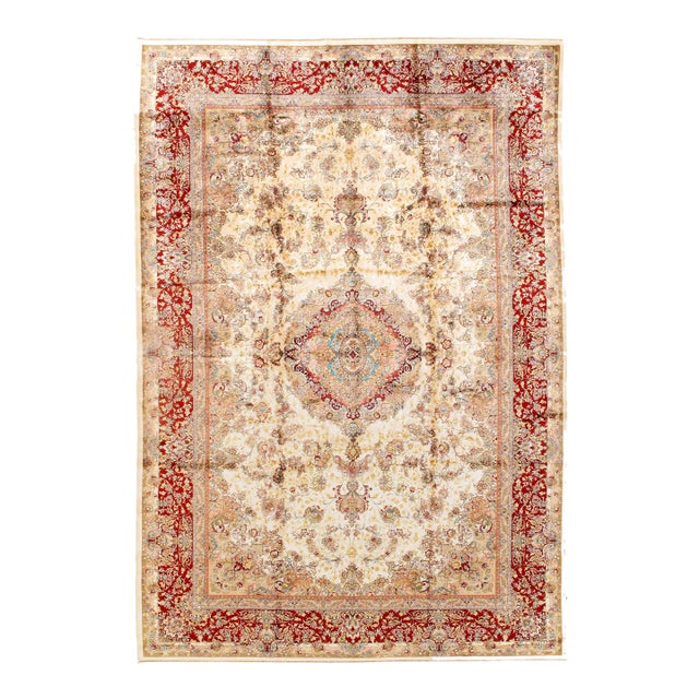 Pasargad DC Exquisite Design Paris Palace Fine Power Loom V.Silk Rug For Sale