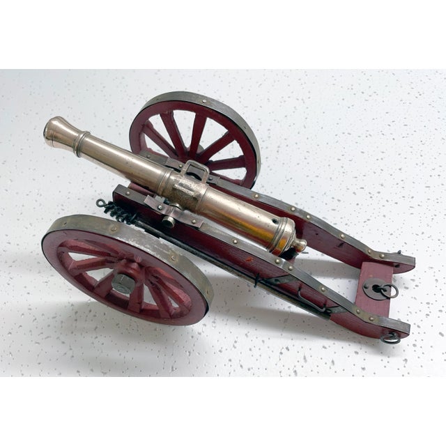 French Vintage French Napoleonic Artillery Toy Model "Gribauval 12lbs" For Sale - Image 3 of 11