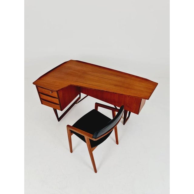 Danish teak desk, model Executive Desk by Peter Lovig Nielsen for Hedensted, 1960s. Design year: 1960s. Designer: Peter...