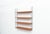 String shelving system with 4 shelves and 2 ladders in walnut Design: Kajsa & Nils "Nisse" Strinning Width 78 cm Height 77...