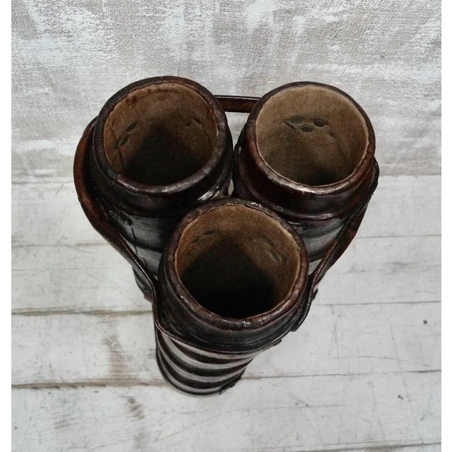 1930s Royal Navy Triple Cordite Stick Stand, 1930s For Sale - Image 5 of 9