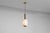 Metal Vintage Italian Pendant Lamp in Brass and Glass from Stilnovo, 1960s For Sale - Image 7 of 16
