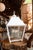 Urban Electric Brand Custom White Lantern With Clear Glass and Yellow Interior For Sale - Image 12 of 12